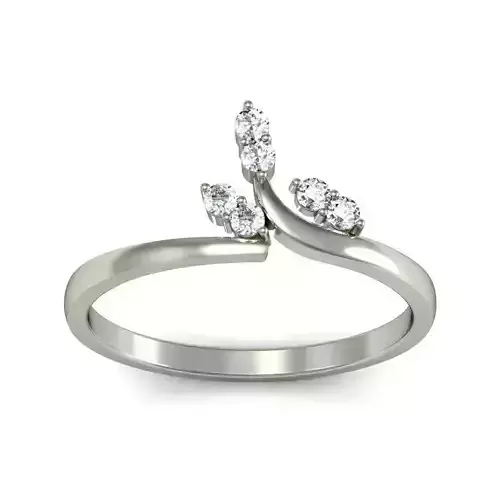 Women ring stl render detail