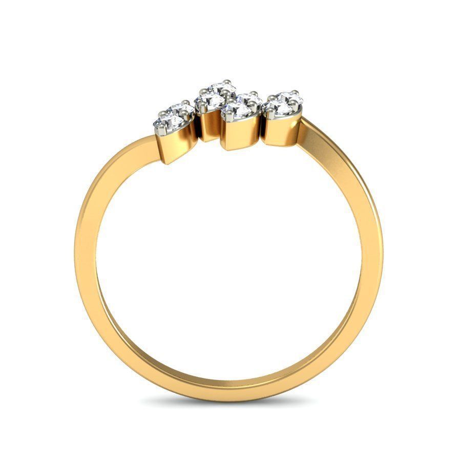 Women ring stl render detail 3D print model_7