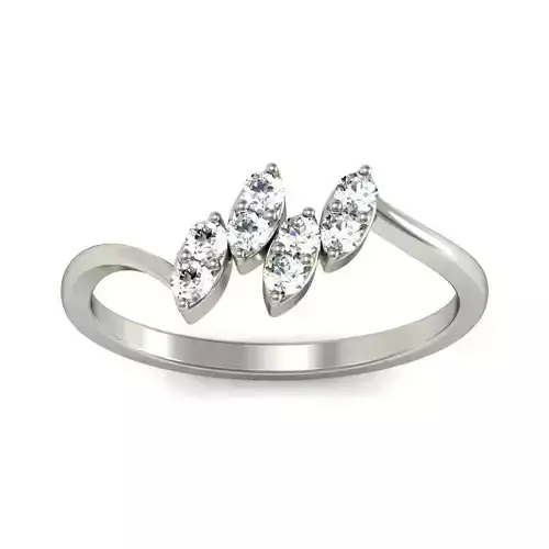 Women ring stl render detail