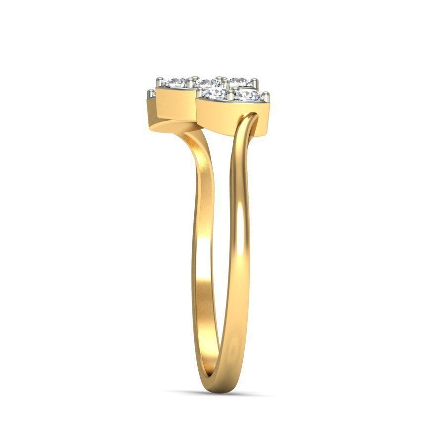 Women ring stl render detail 3D print model_9