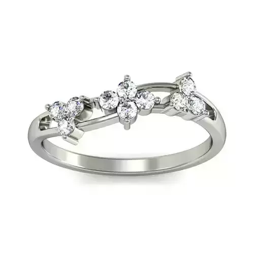 Women ring stl render detail