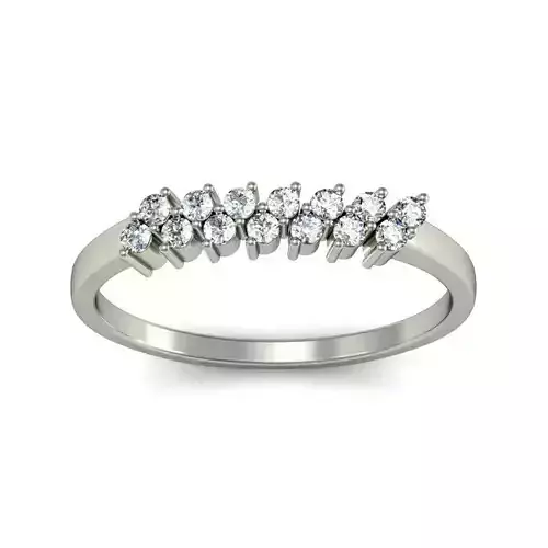 Women ring stl render detail