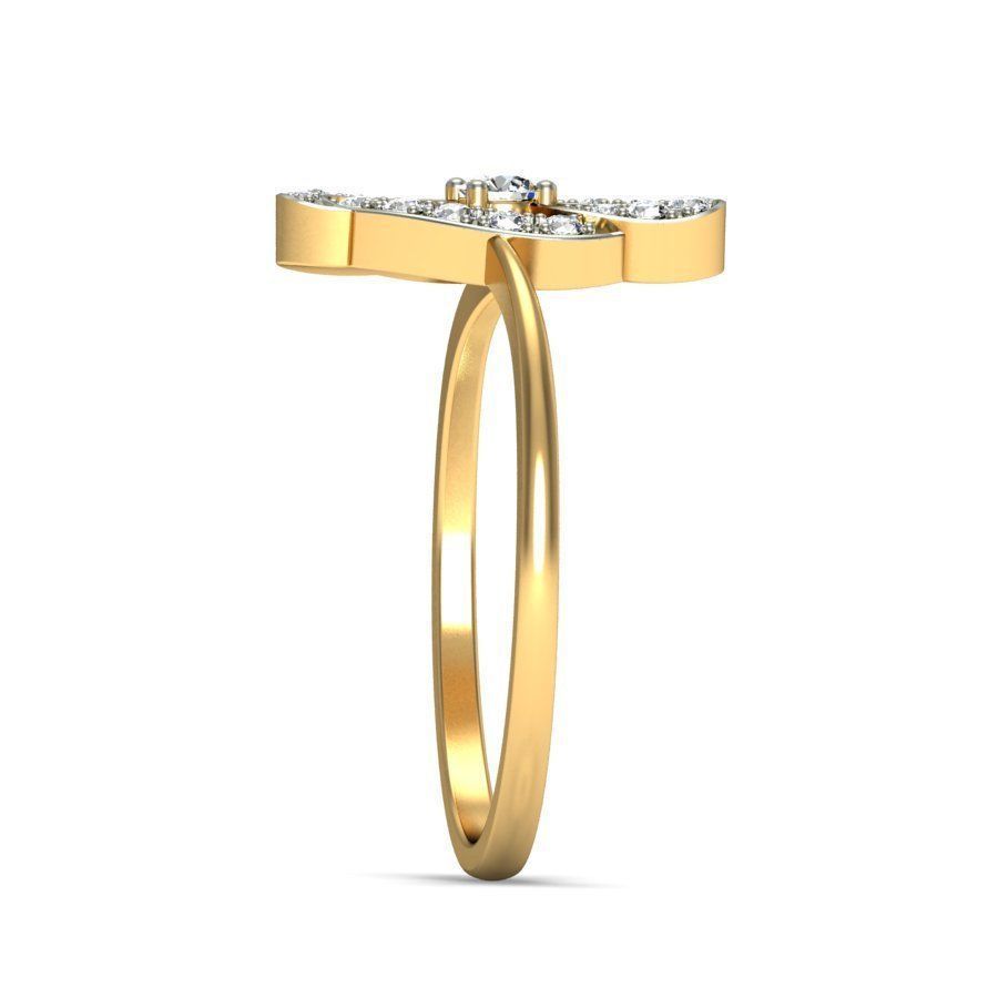Women ring stl render detail 3D print model_9