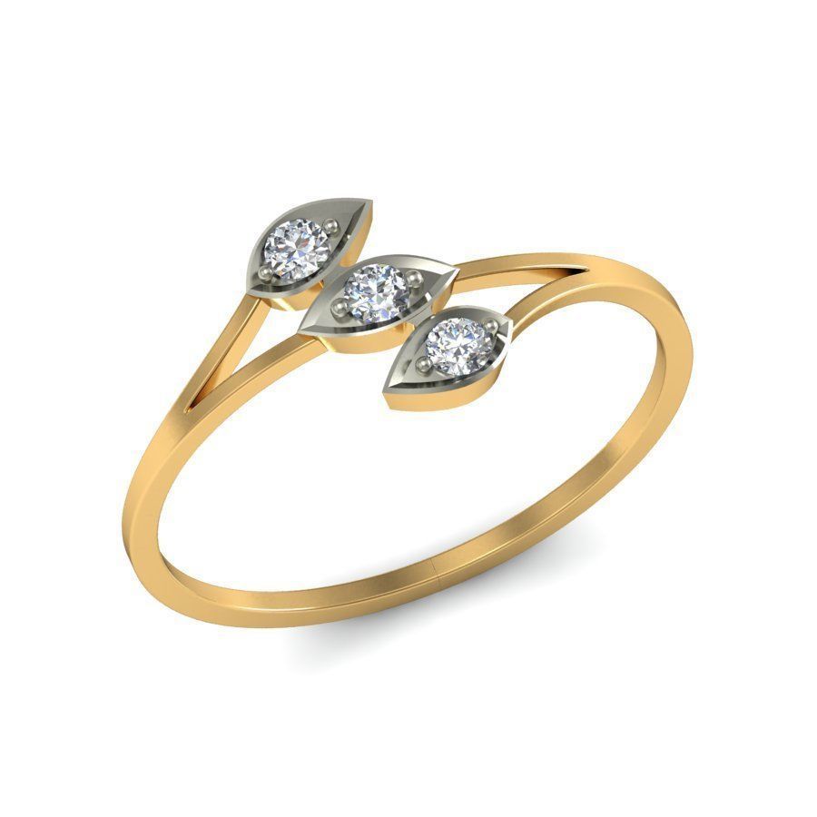 Women ring stl render detail 3D print model_8