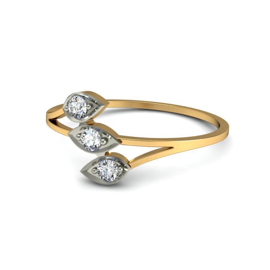 Women ring stl render detail 3D print model_10