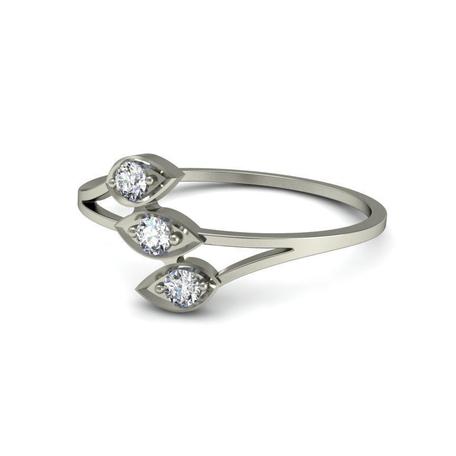 Women ring stl render detail 3D print model_2