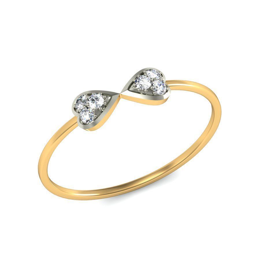 Women ring stl render detail 3D print model_7