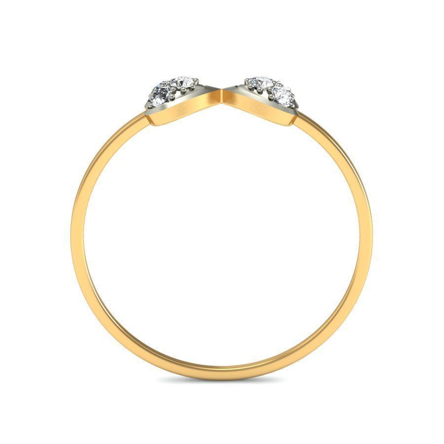 Women ring stl render detail 3D print model_6