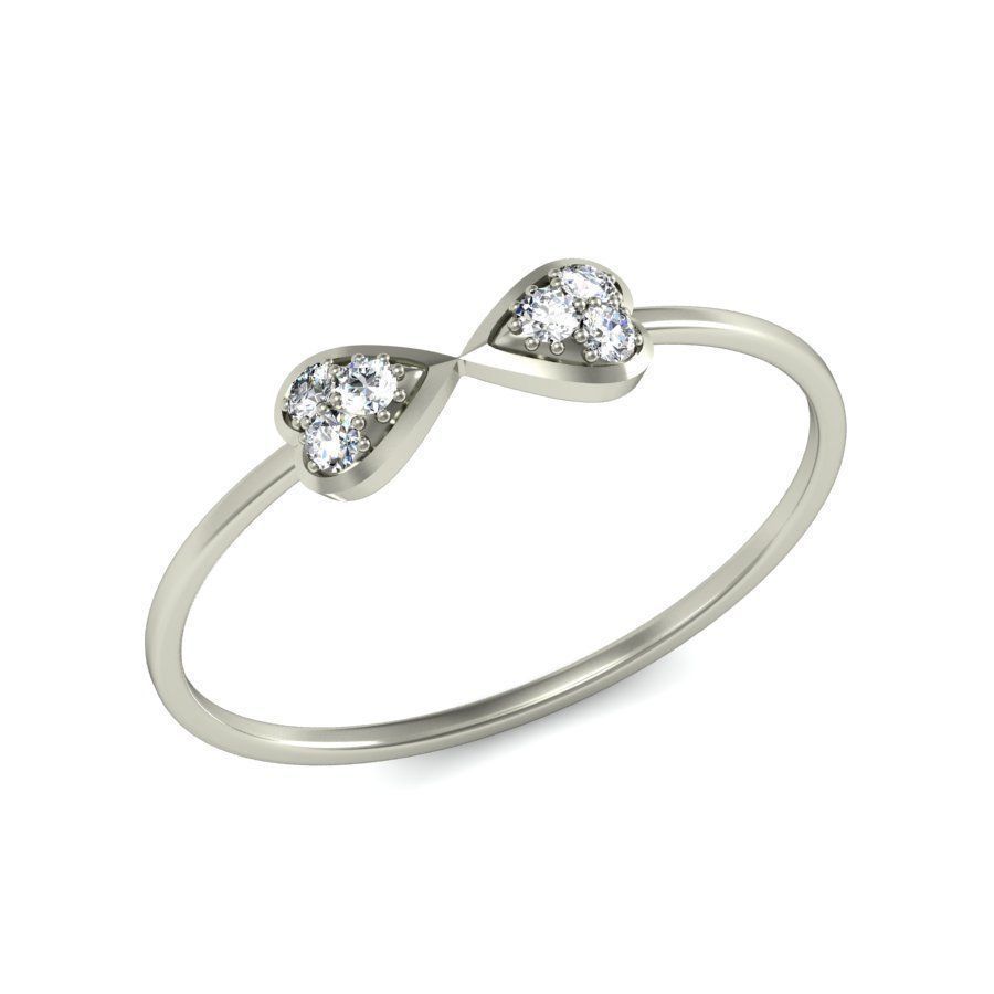 Women ring stl render detail 3D print model_4