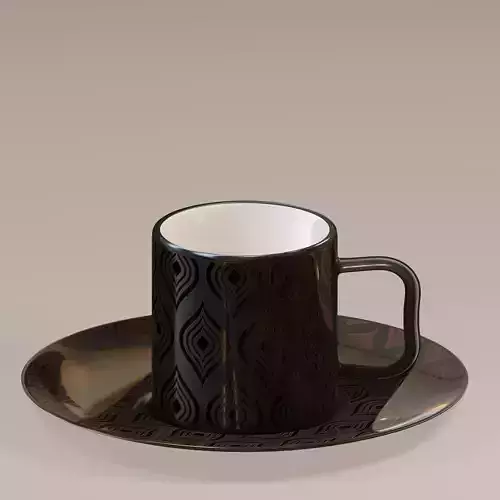  Turkish patterned coffee cup