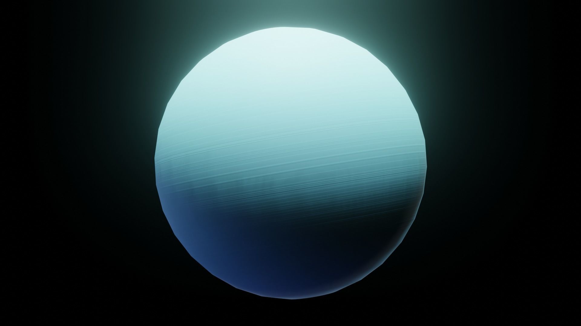 Photorealistic Solar System Moon Included 2k Textures 3D Model Low-poly 3D model_8