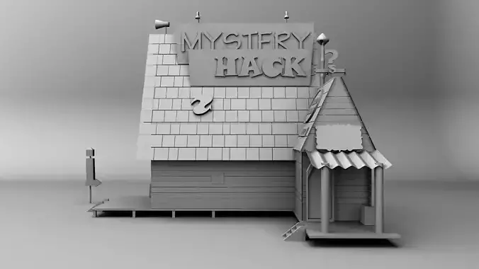 CARTONIC HOUSE 3D model