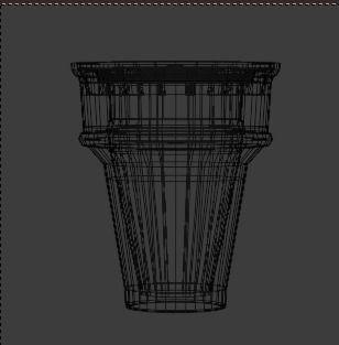 Ice Cream Cone Low-poly 3D model_8