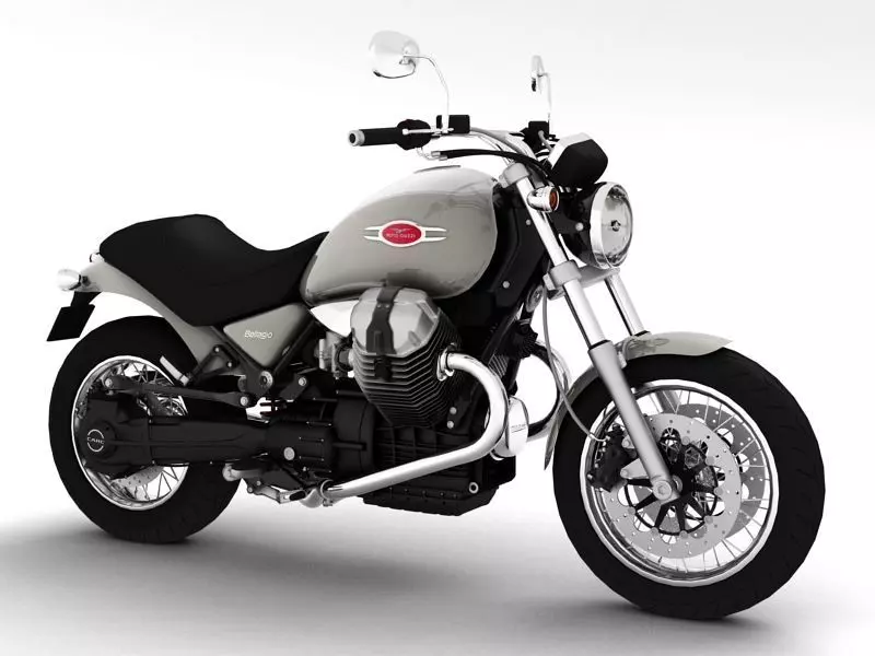 Moto Guzzi Bellagio 2014 3D model