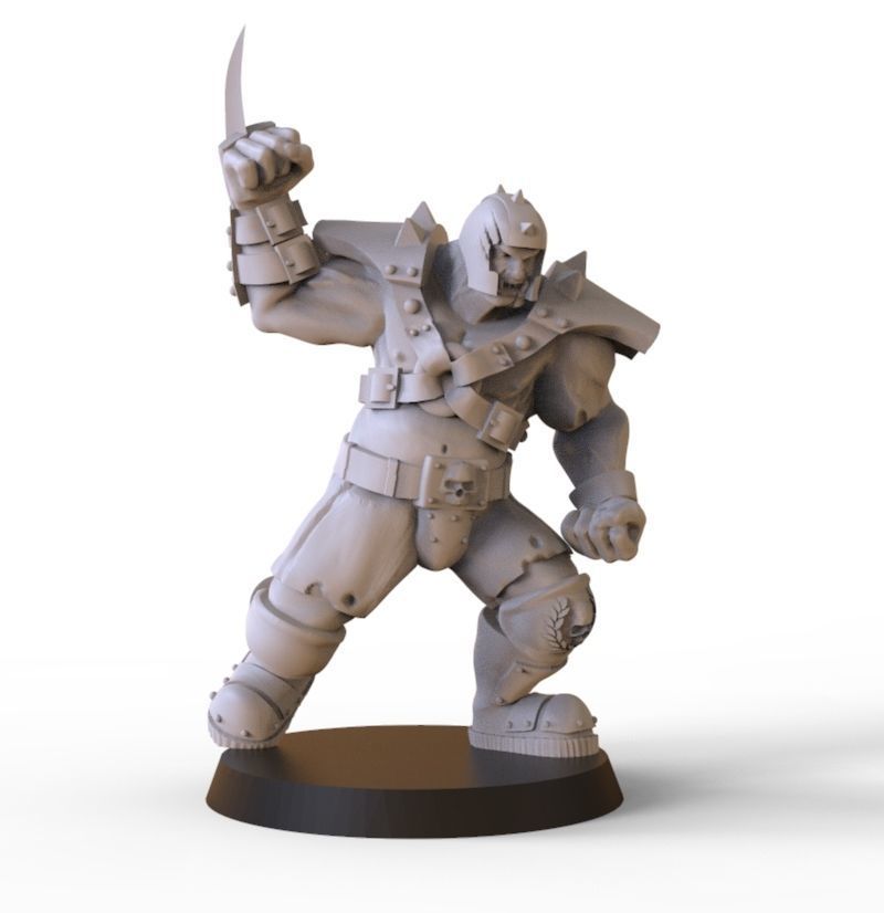 Human team 16 3D print model_11