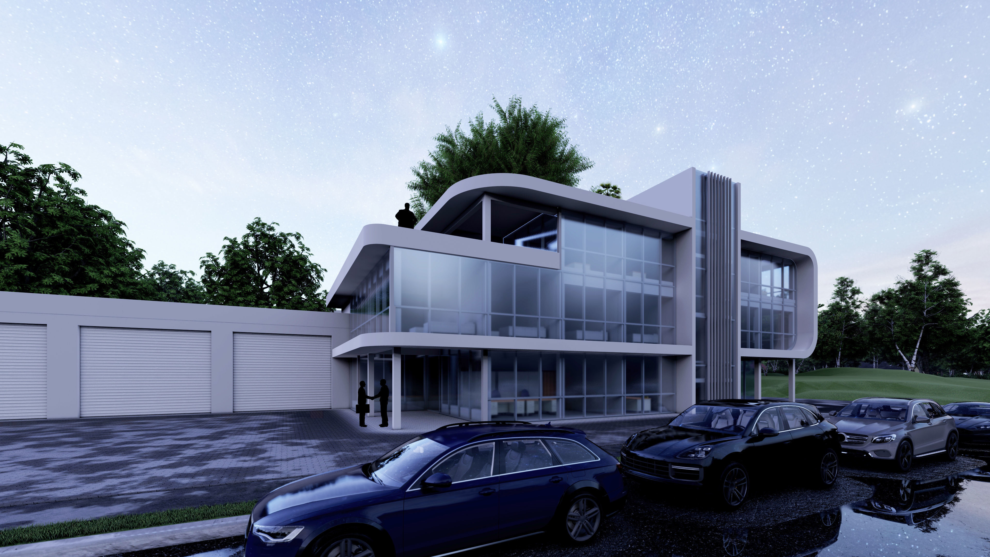 Fire Station - incl Architectural Plans 3D model_3