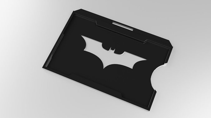Batman Badge Holder 3D print model