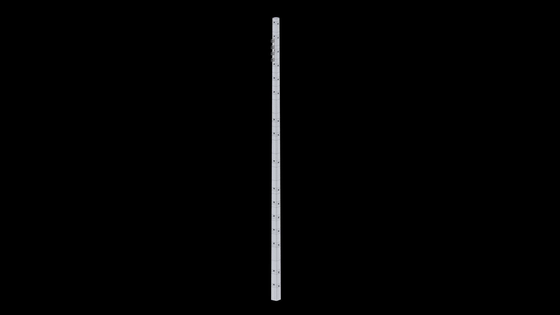 Electric pole 3D model_14