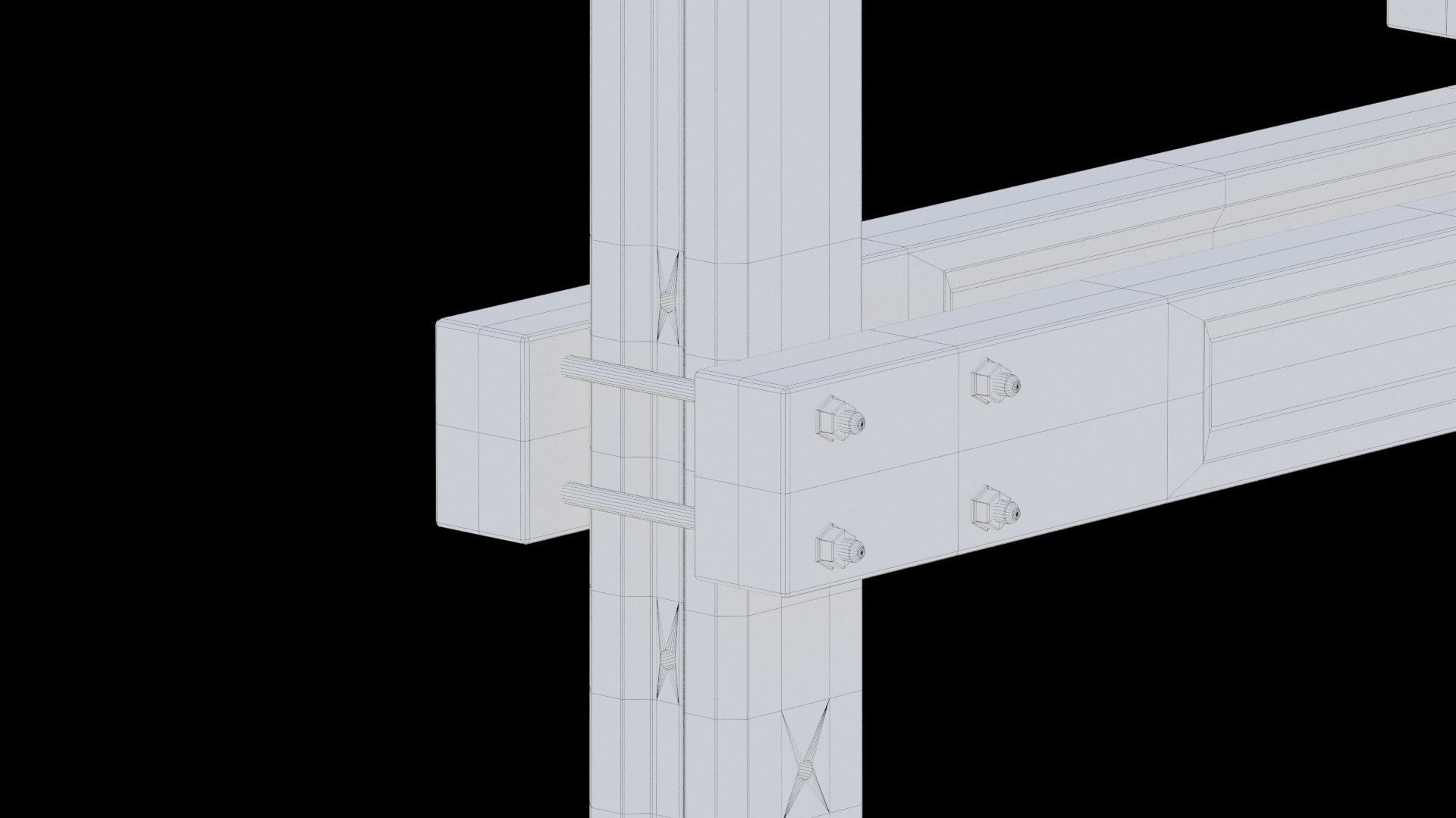 Electric pole 3D model_24
