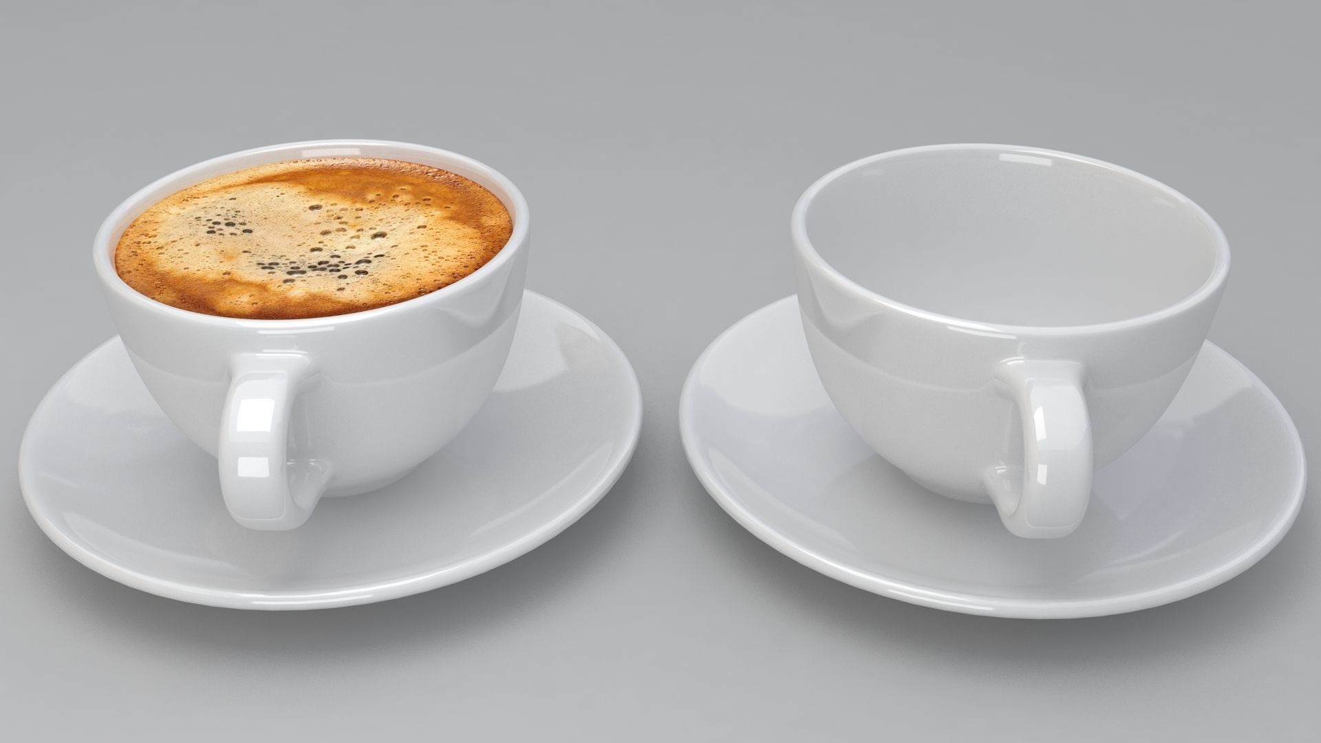 Coffee Cup 03 3D model_2