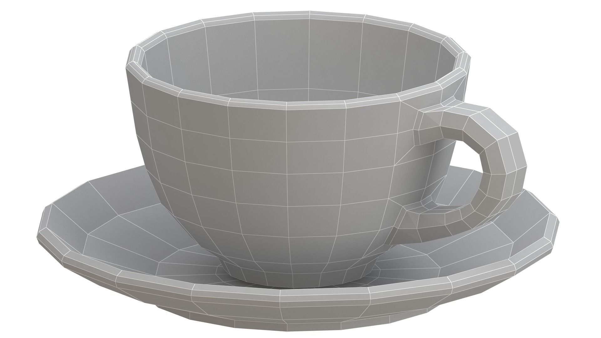 Coffee Cup 03 3D model_9