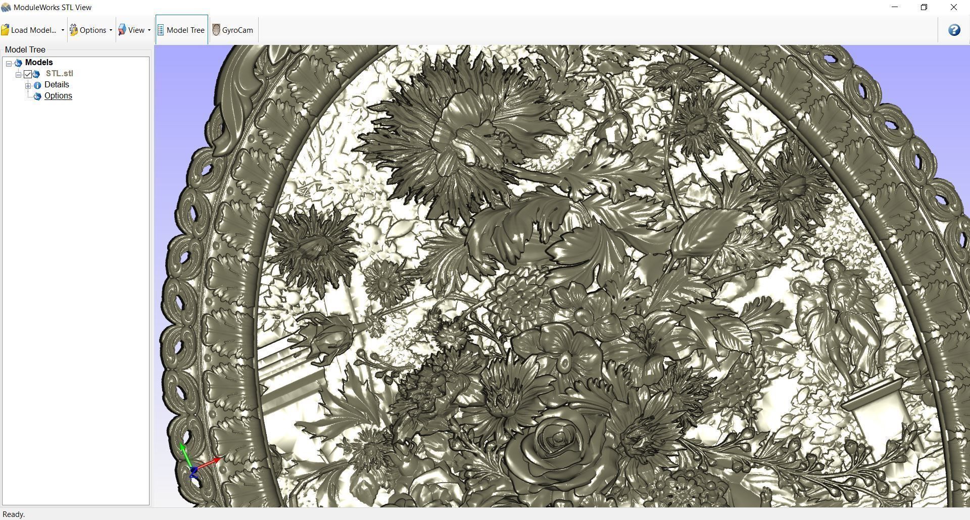 Art - Flowers 3D print model_4