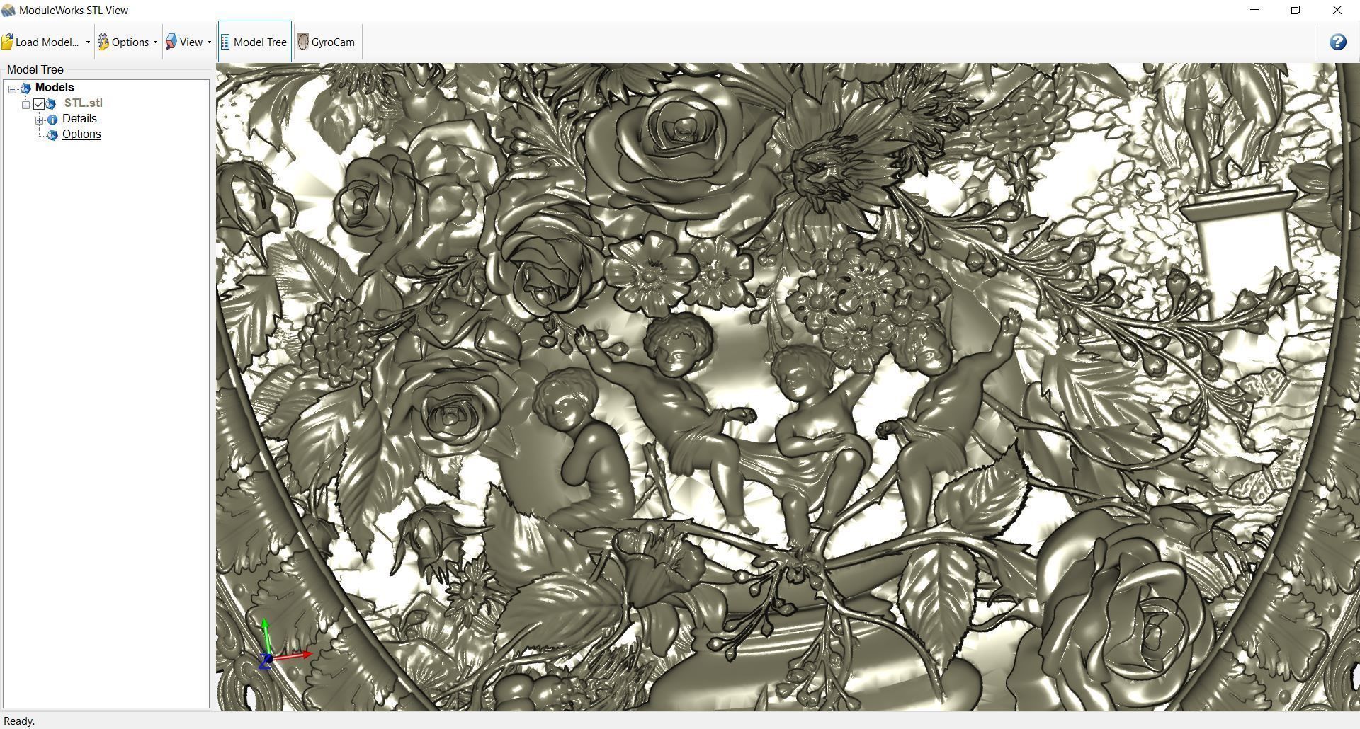 Art - Flowers 3D print model_3