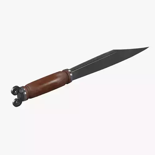 Sea Knife Wooden Handle