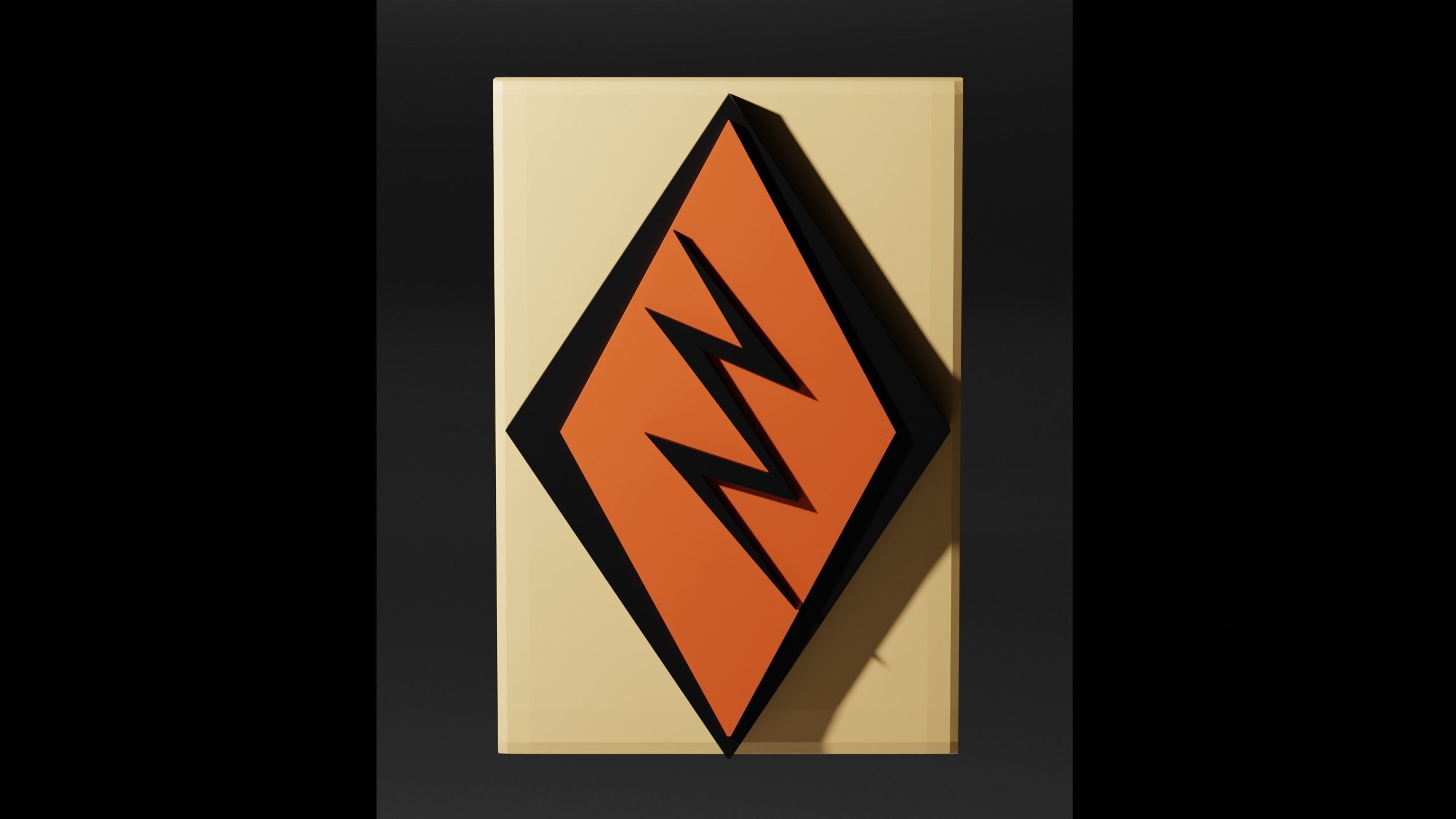 Flash Symbols Pack Low-poly 3D model_3