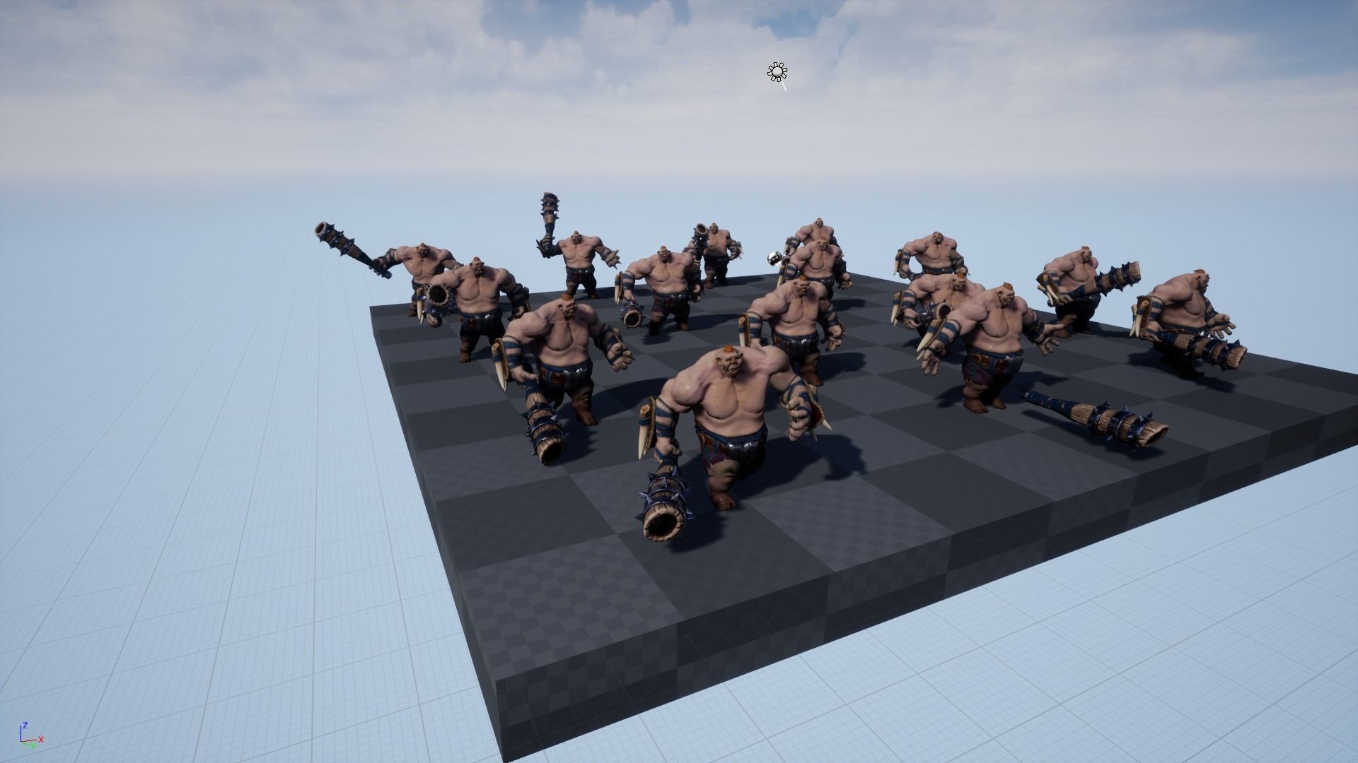 character Foolish Tomkin Low-poly 3D model_16