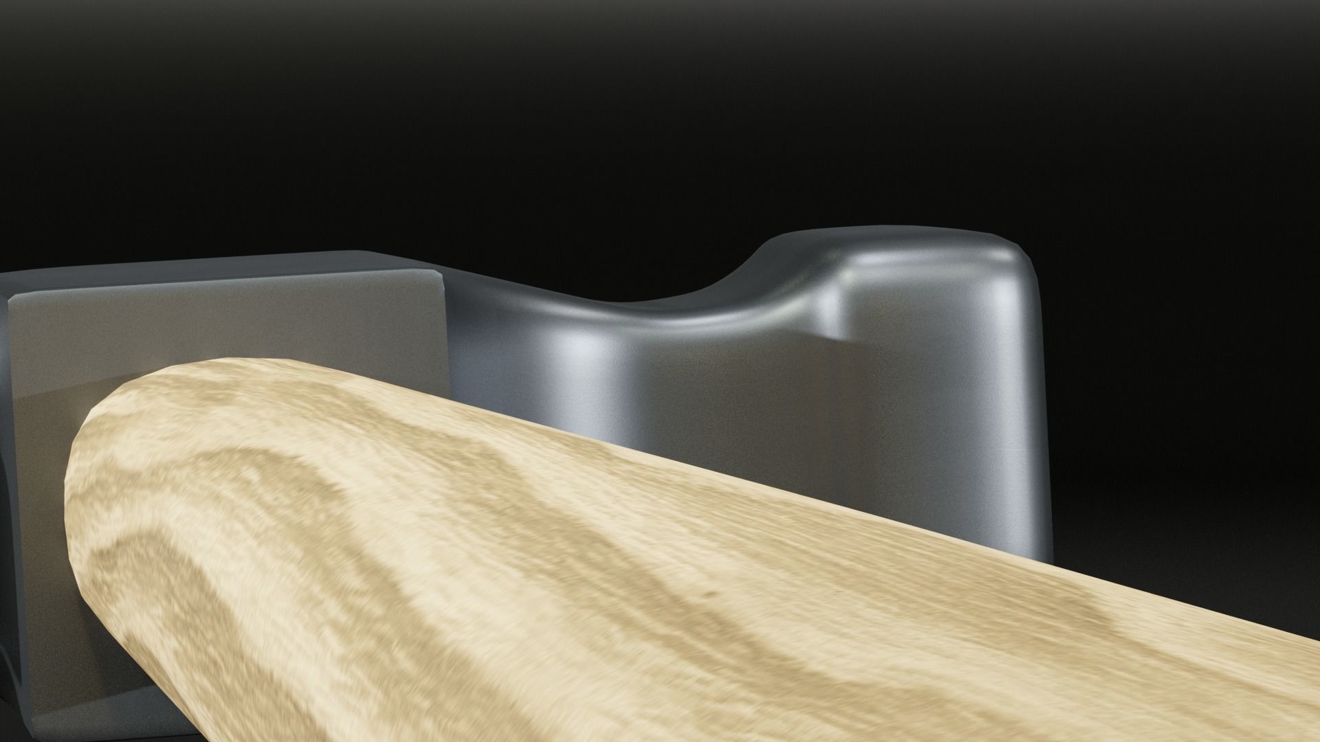 Hammer Low-poly 3D model_6