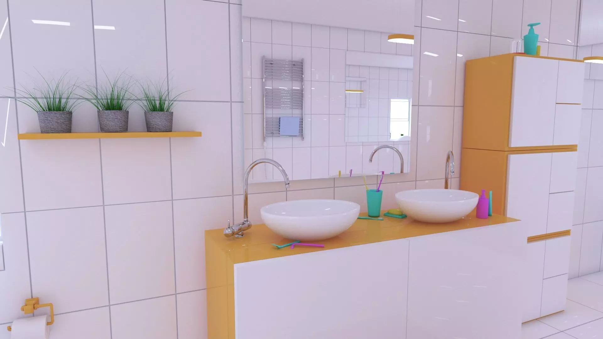 bathroom interior 2 3D model