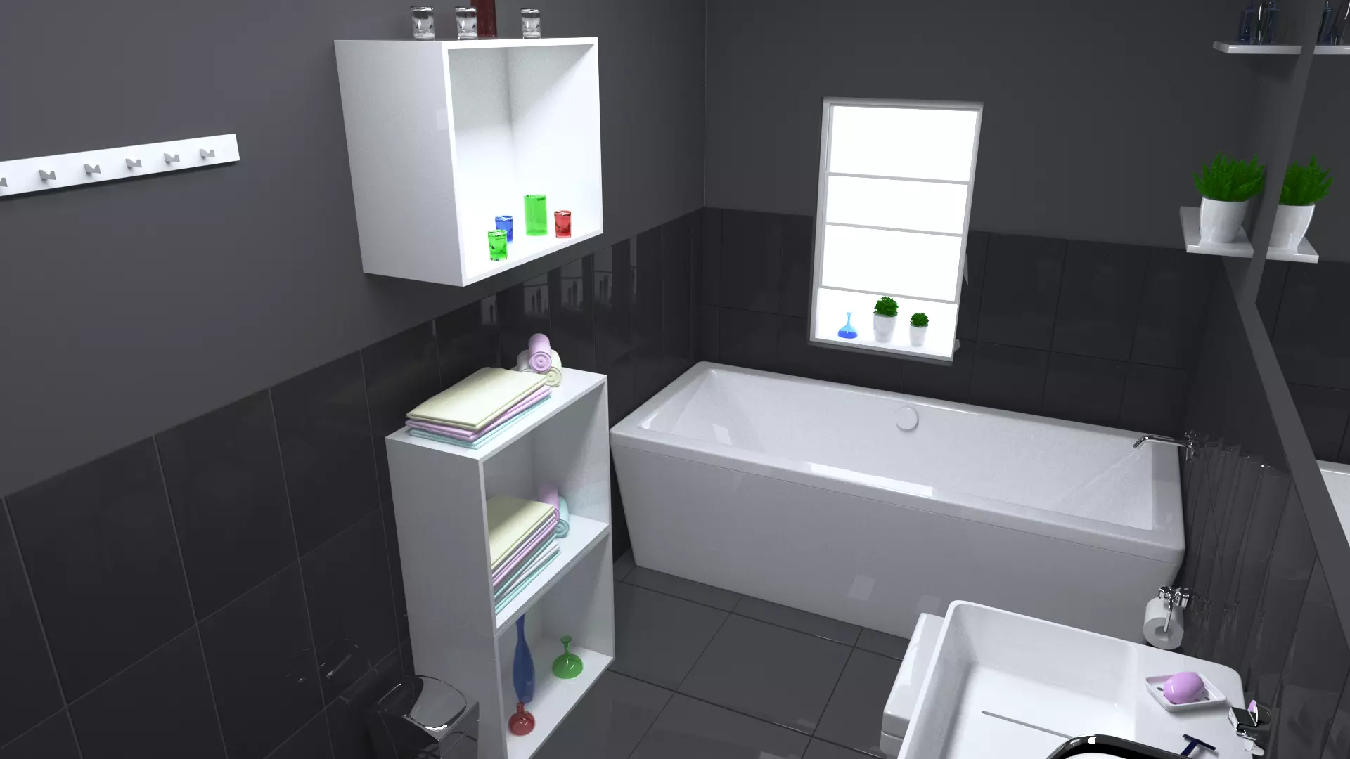 bathroom interior 3 3D model