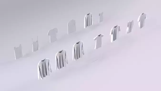 13 hanged shirts store retail cloth wool cotton collection