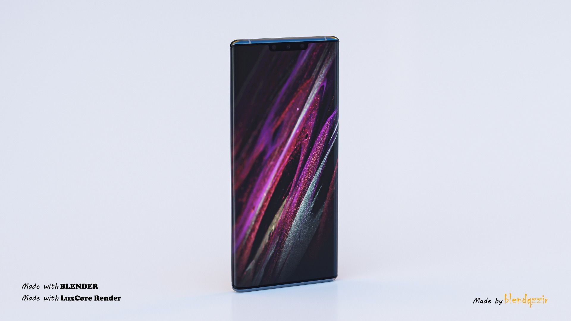 HUAWEI MATE 30E PRO 5G 3D model_4