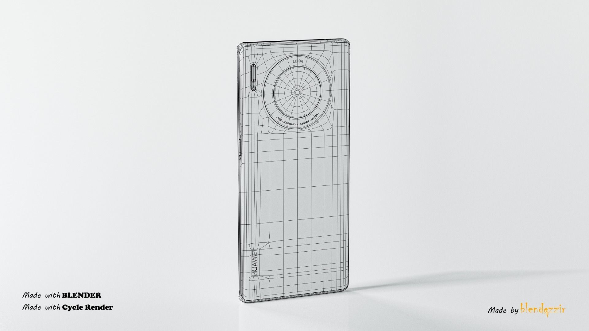 HUAWEI MATE 30E PRO 5G 3D model_7