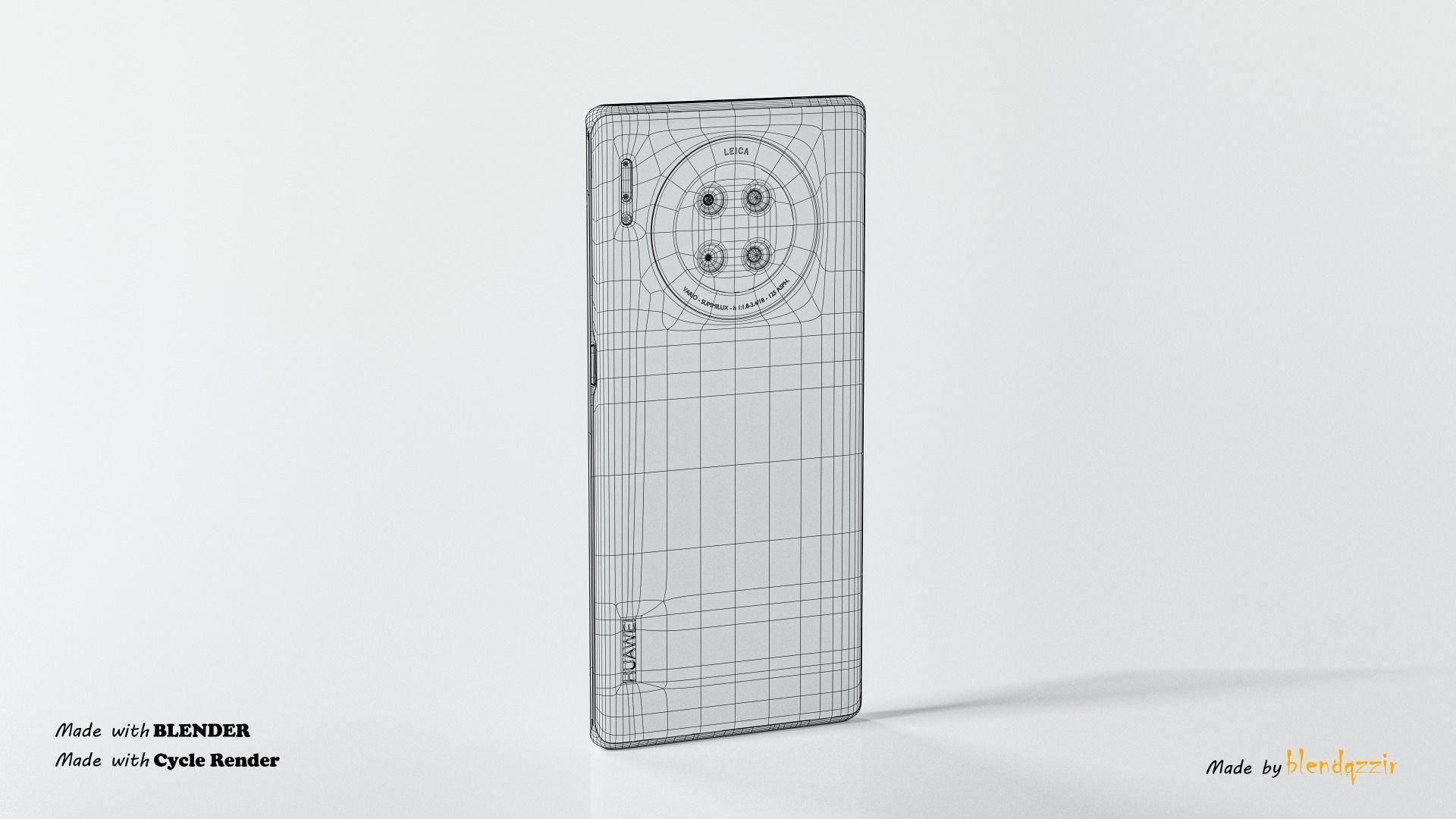 HUAWEI MATE 30E PRO 5G 3D model_8