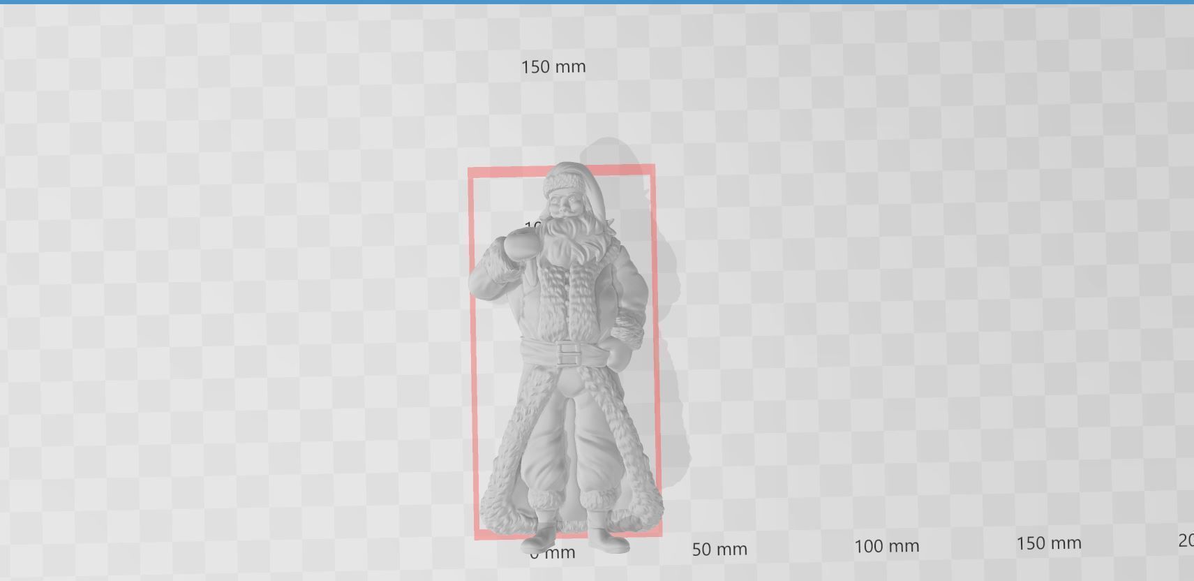 Stylized Santa Claus 3D print model_4