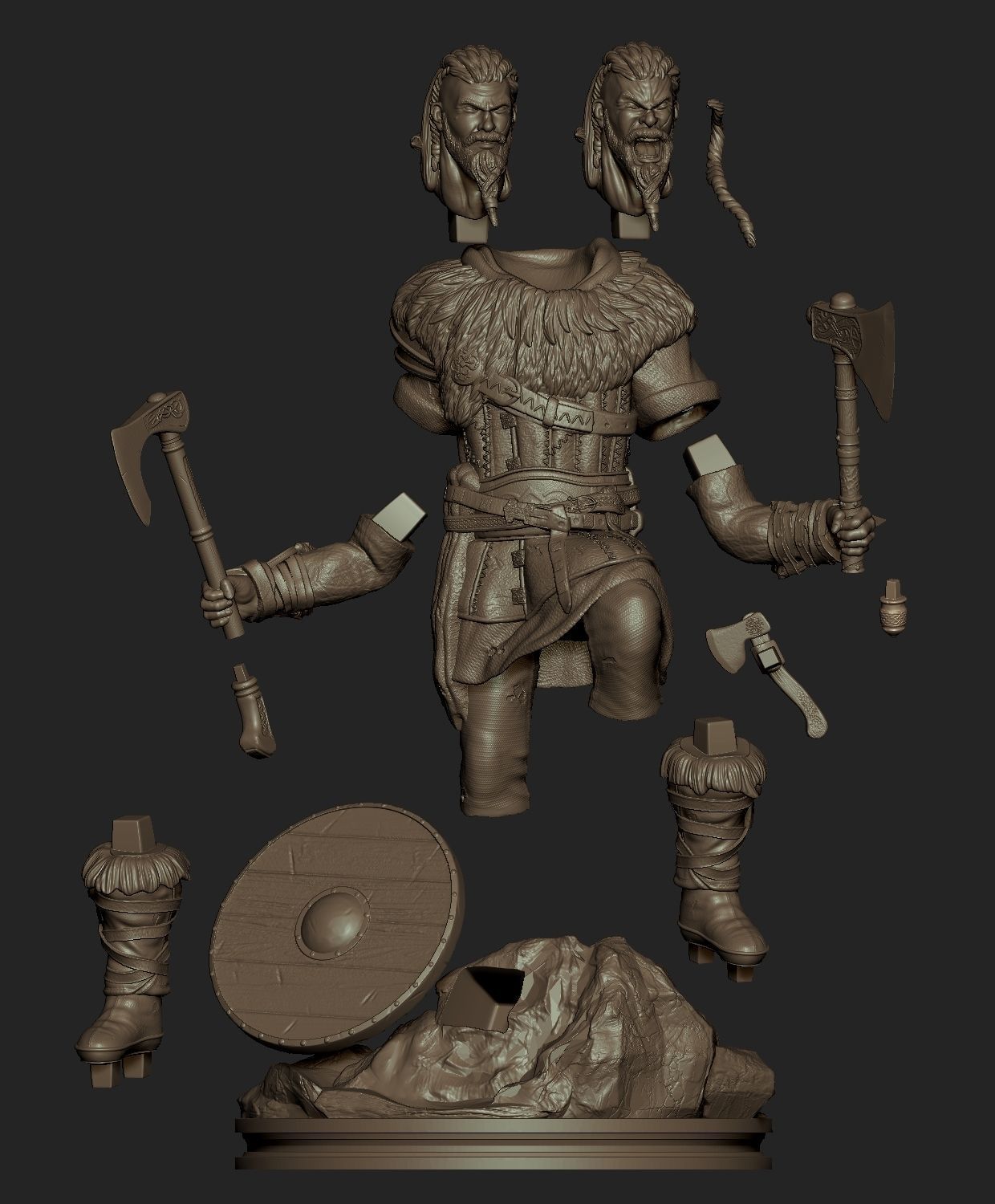 Eivor  -  Assassins Creed Valhalla 3D print model_6