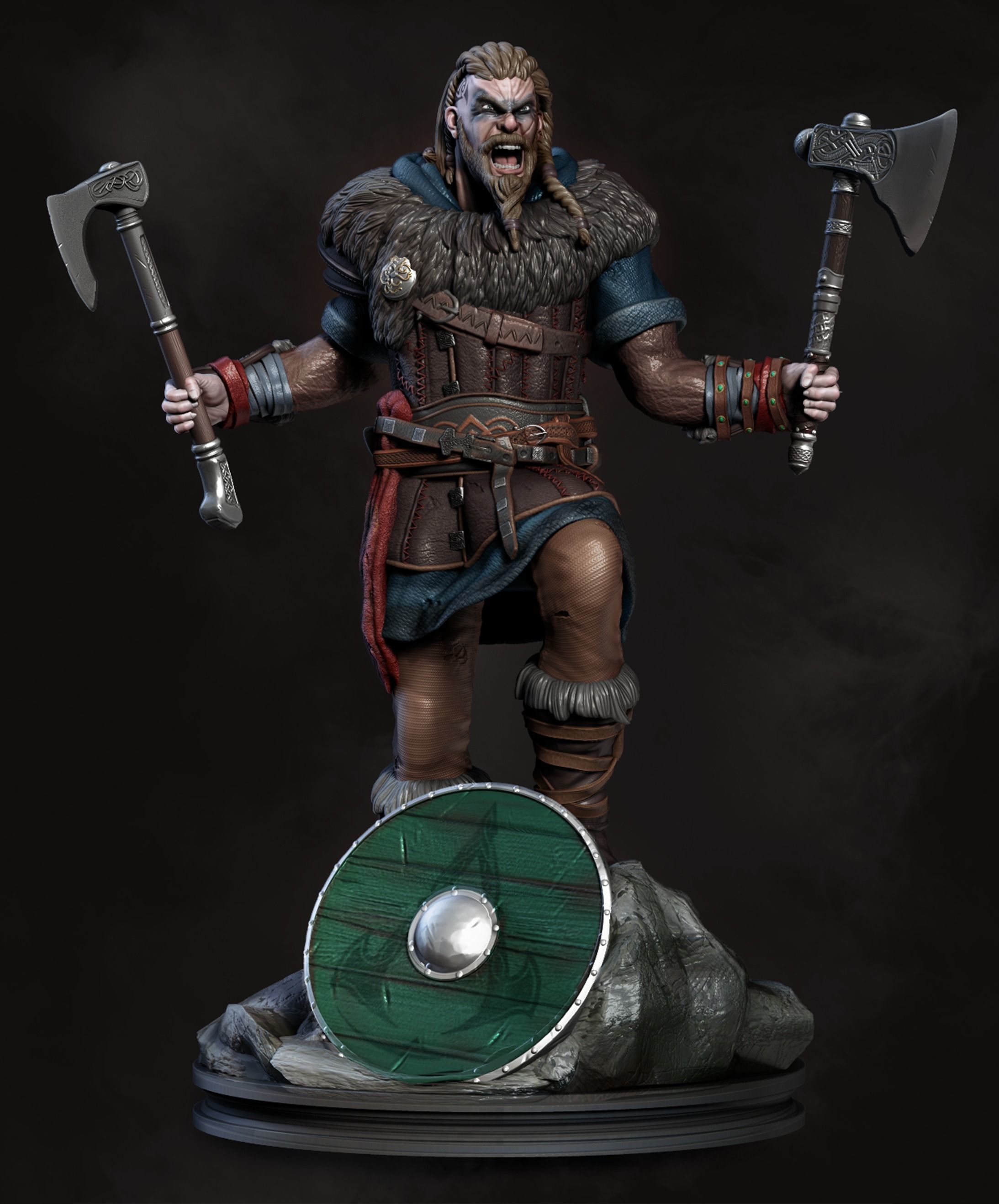 Eivor  -  Assassins Creed Valhalla 3D print model_1