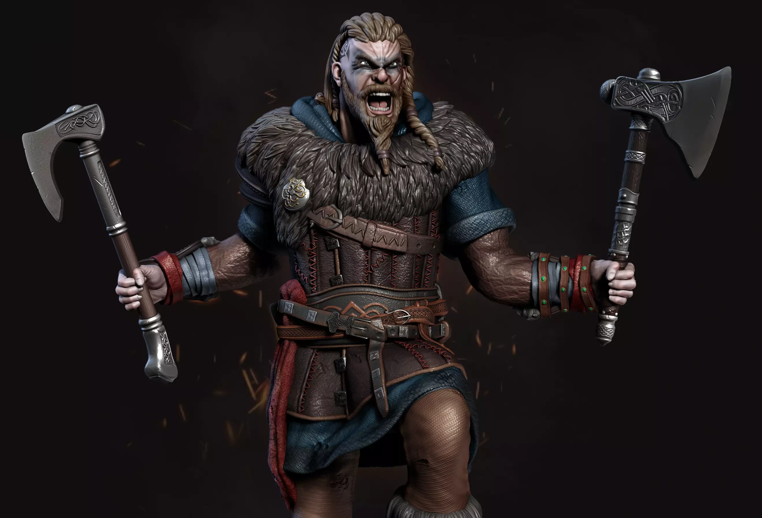 Eivor  -  Assassins Creed Valhalla 3D print model_0