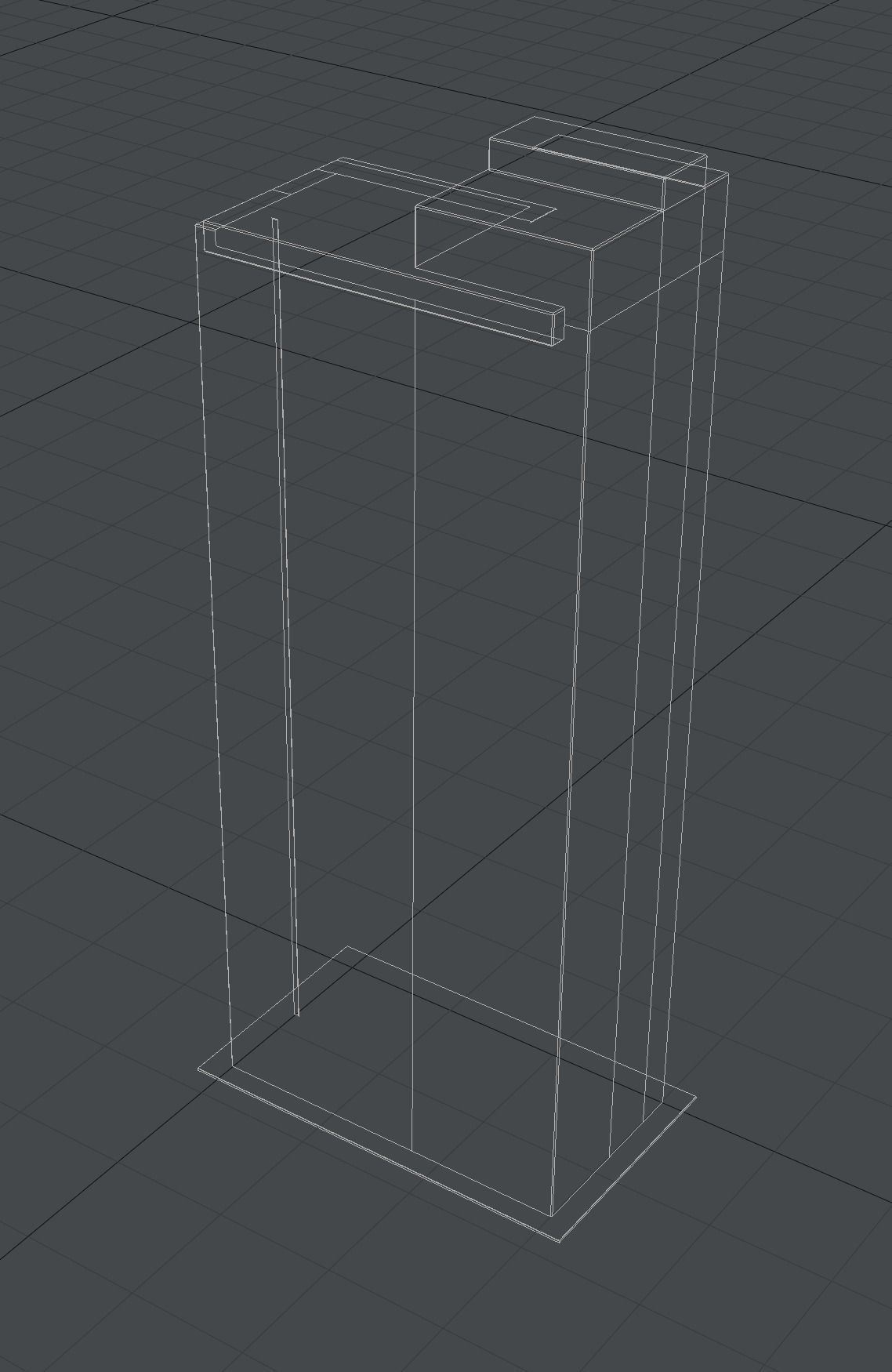 Buildings tall building Low-poly 3D model_29