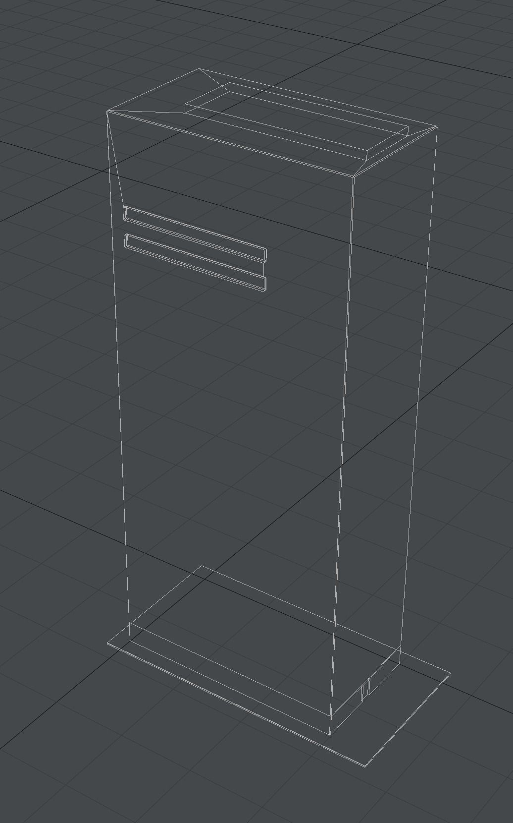 Buildings tall building Low-poly 3D model_28