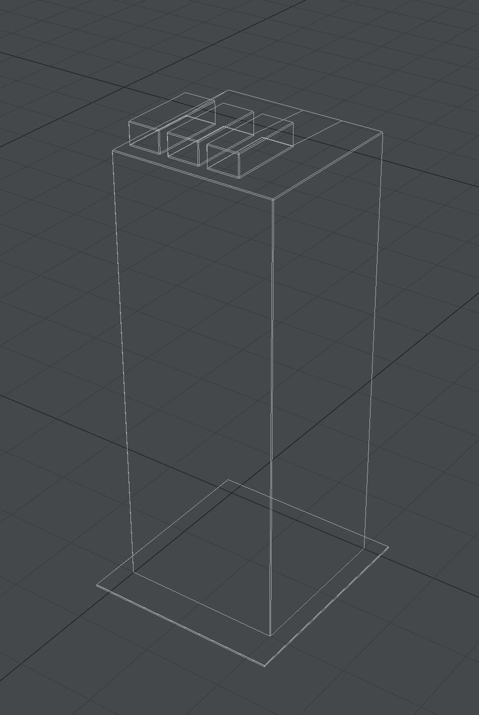 Buildings tall building Low-poly 3D model_33