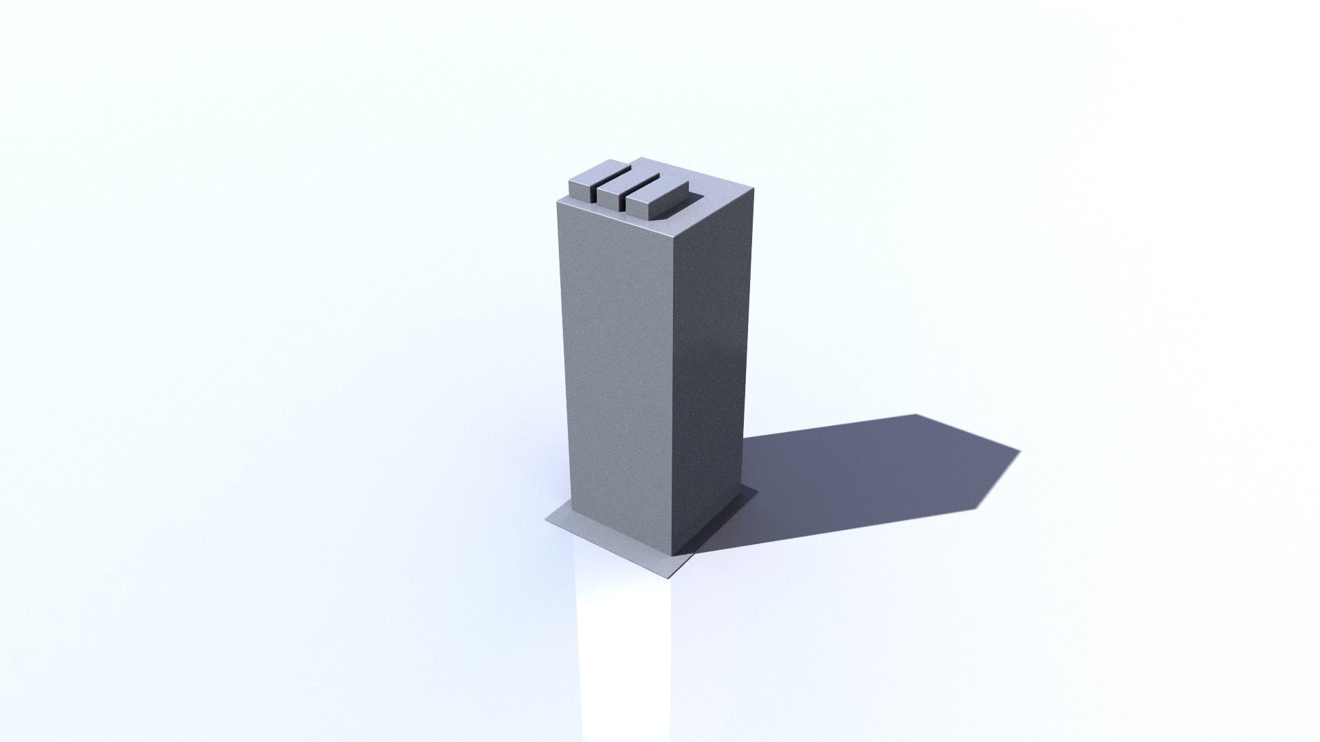 Buildings tall building Low-poly 3D model_24