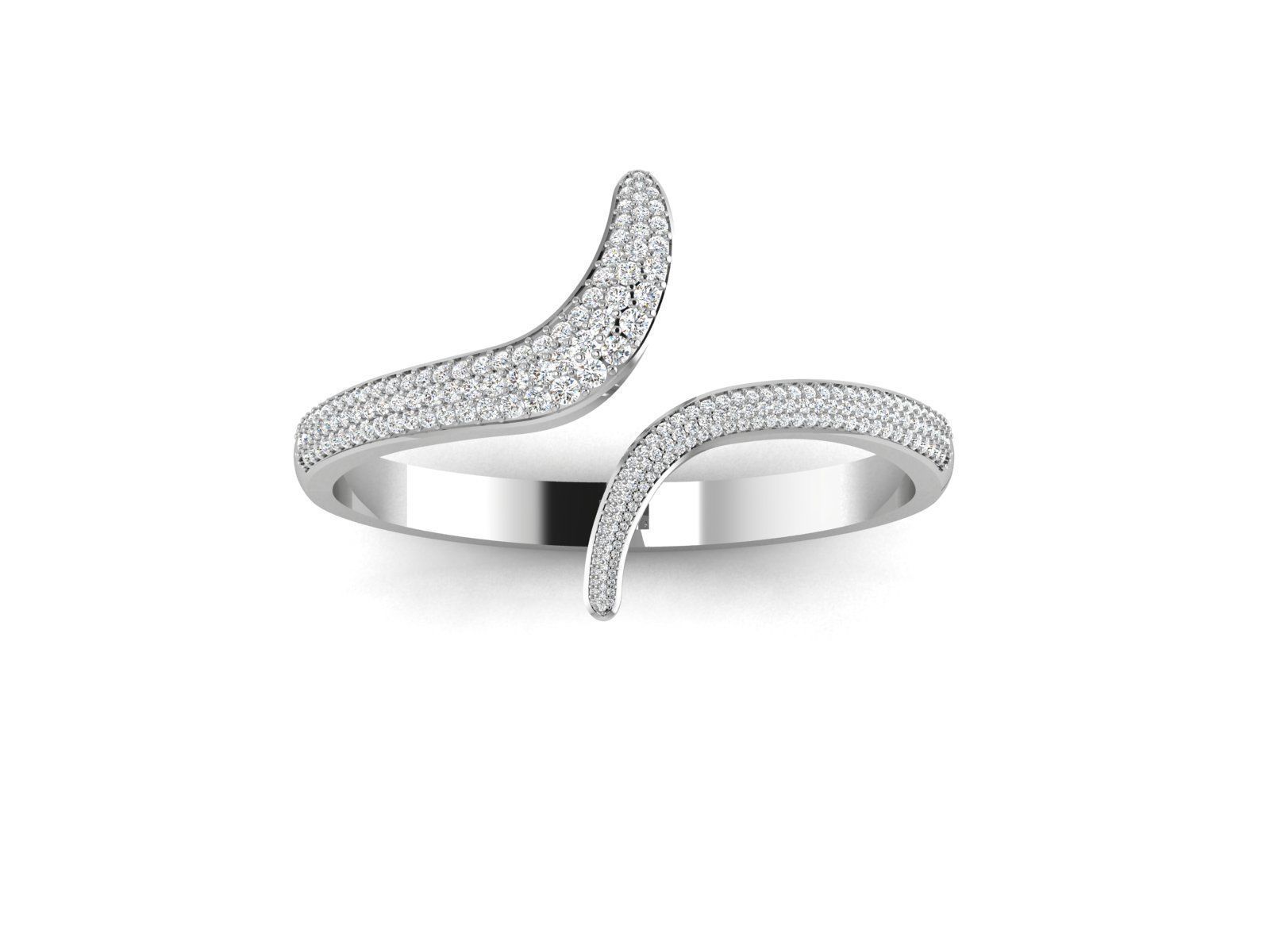 Women ring 3dm render detail 3D print model_8