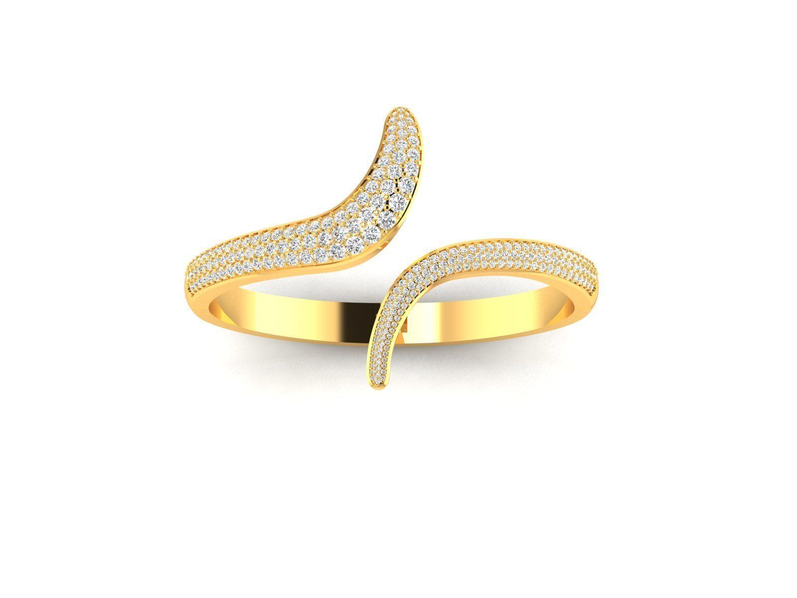 Women ring 3dm render detail 3D print model_9