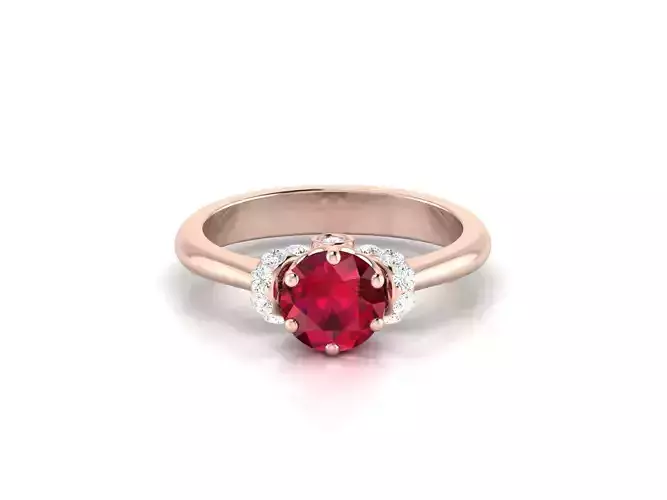 Women ring 3dm render detail