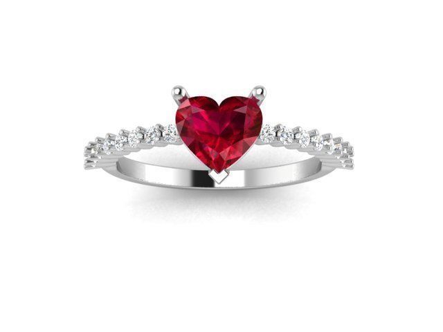 Women ring 3dm render detail 3D print model_13