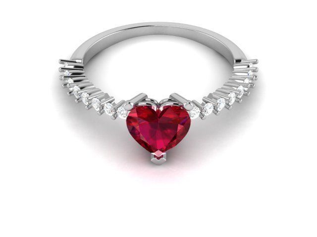 Women ring 3dm render detail 3D print model_16